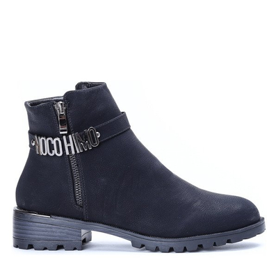 Černé boty Jodhpur Madina - Boty 1