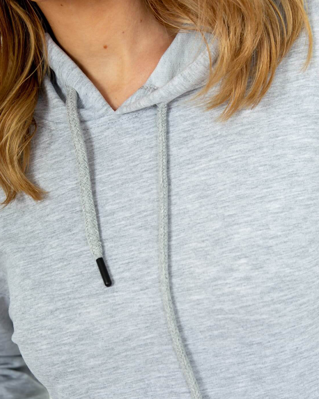 Svetlošedé dámske šaty po kolená - Oblečenie