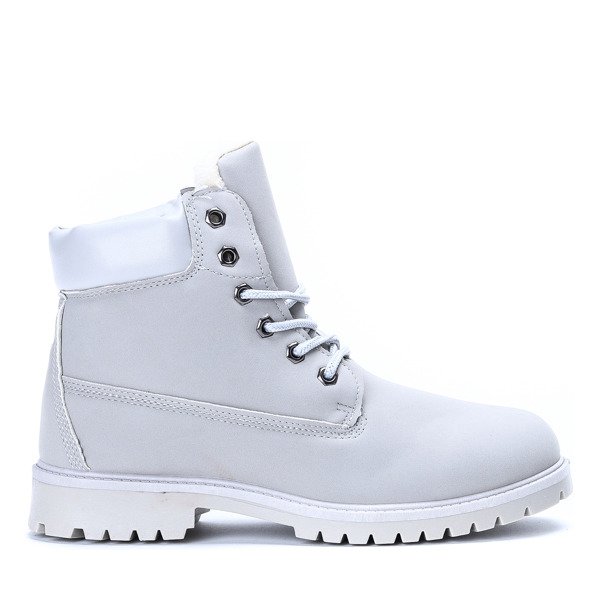 Ocieplane trapery w kolorze szarym Rimma - Obuwie