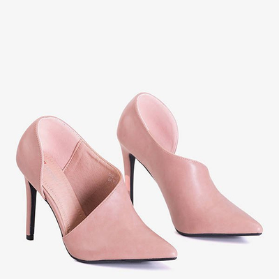 Ružové bodce s asymetrickým zvrškom Ladli - Obuv