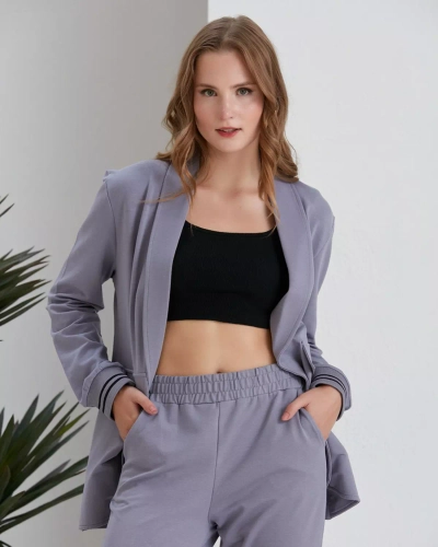 Royalfashion Fialová 2-dielna dámska súprava