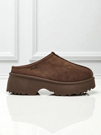 Kratki ženski škornji a'la za sneg s krznom Calindra