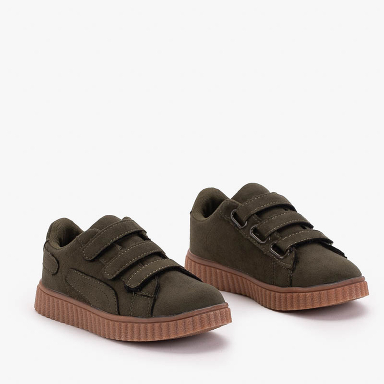 Chlapčenská tmavozelená športová obuv - Obuv