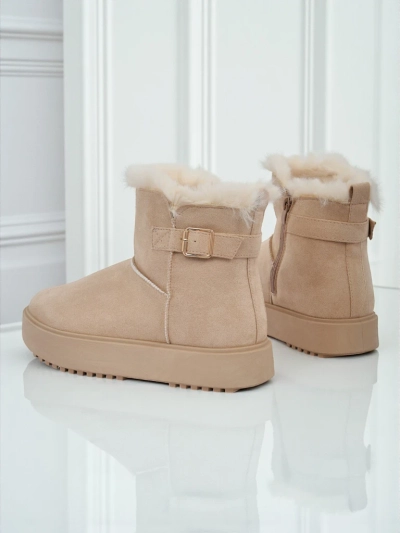 Royalfashion Kratki ženski škornji a'la za sneg Aurelia Classico