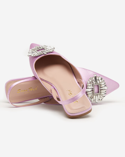 OUTLET Violet balerínkové papuče Etalli. Obuv