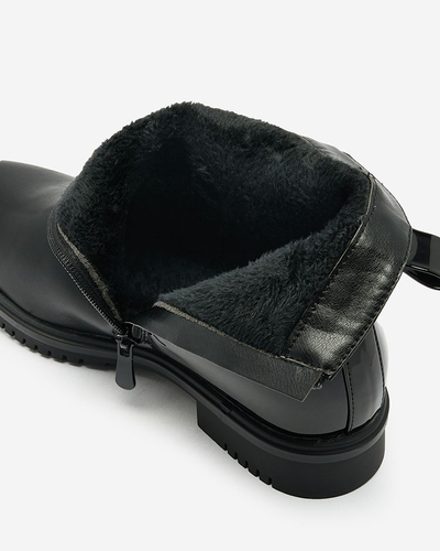 Royalfashion Black Moretix dámske čižmy