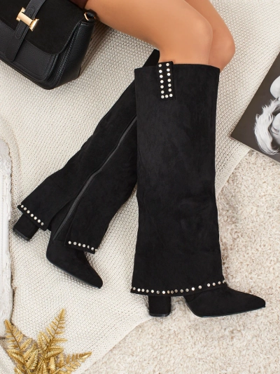 Ženski eko semiš škornji z zgornjim delom Bryves