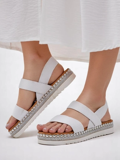 Royalfashion Dámske sandále s dekoratívnou podrážkou Zindas