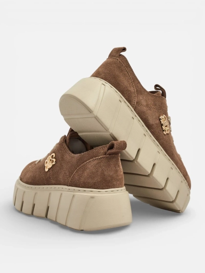 Športni ženski športni copati iz naravnega usnja Renos