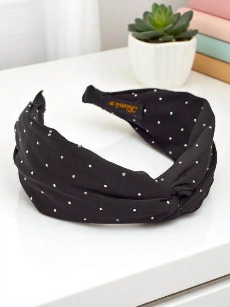 Royalfashion Shine Twist čelenka s kryštálikmi