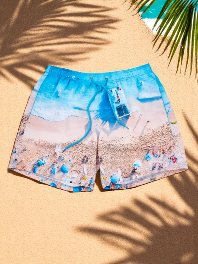 Royalfashion Športne moške kratke hlače z zaščitno mrežico