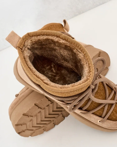 Royalfashion Dámske šnurovacie snehule Filori