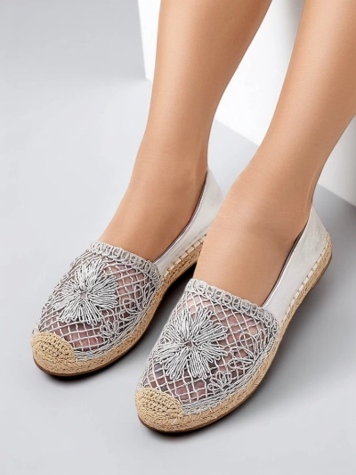Royalfashion Dámske perforované espadrilky Verela