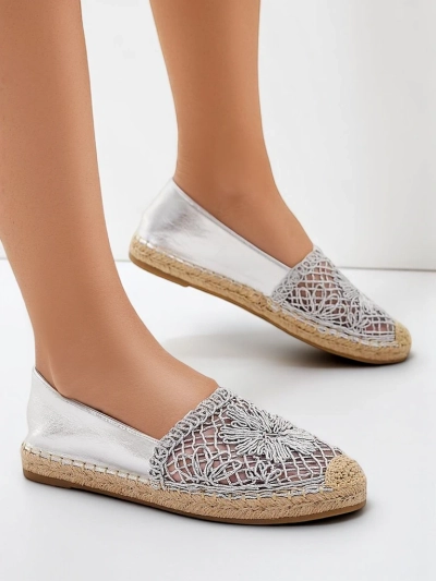 Royalfashion Dámske perforované espadrilky Verela