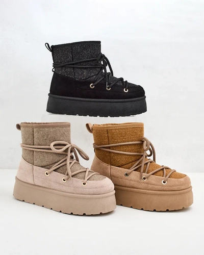 Royalfashion Dámske šnurovacie snehule Filori