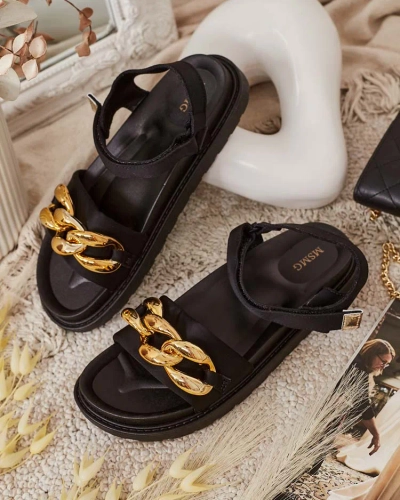 Royalfashion Dámske sandále Orette s retiazkou