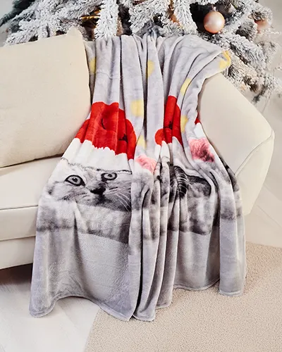 Royalfashion Vianočná deka 200x220