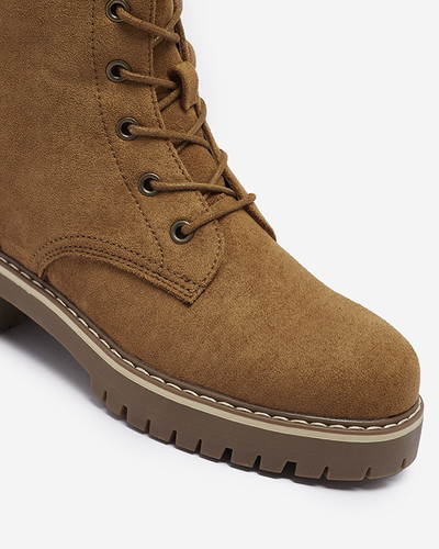 Hnedé dámske trapérky Priviea - Obuv