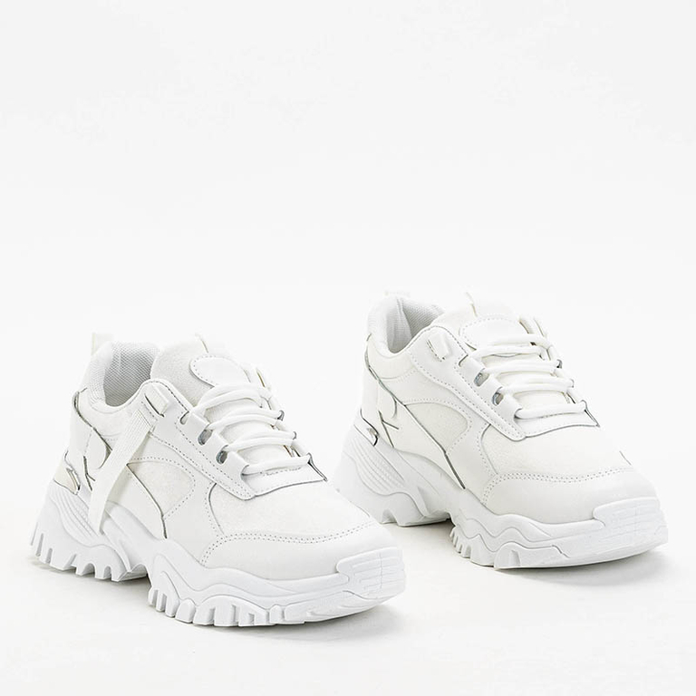 OUTLET Dámska športová obuv tenisky v odtieni ecru Itega - Footwear