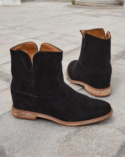 Royalfashion COWBOY-štýl topánky na krytej klíne Blueston