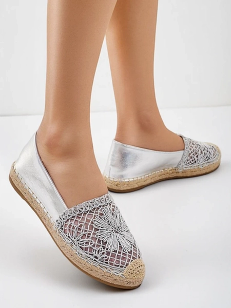 Royalfashion Dámske perforované espadrilky Verela
