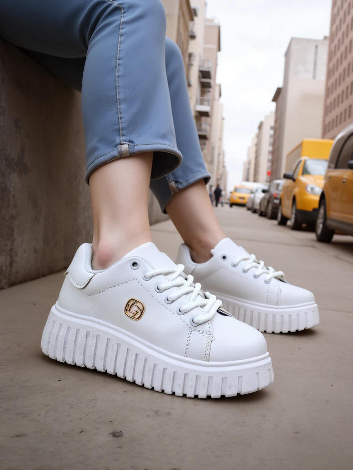 Royalfashion Dámske platformové tenisky Zolio