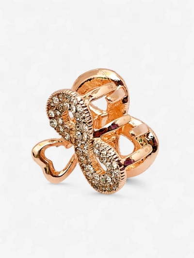 Royalfashion Lasnica za lase s cirkoni TwinkleGrip
