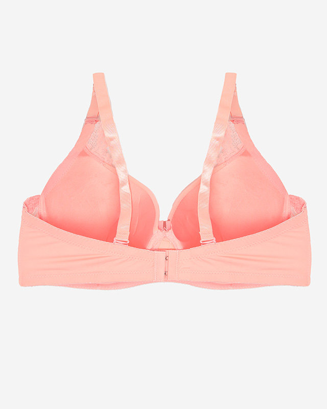 Ružová vystužená podprsenka - Spodná bielizeň