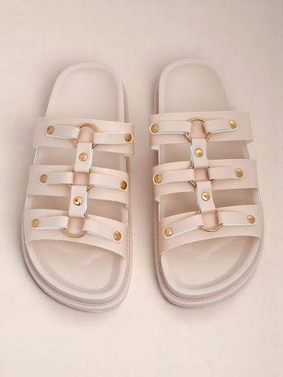 Royalfashion Ženski natikači s ploskim podplatom Aurelia Roma