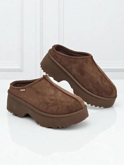 Kratki ženski škornji a'la za sneg s krznom Calindra