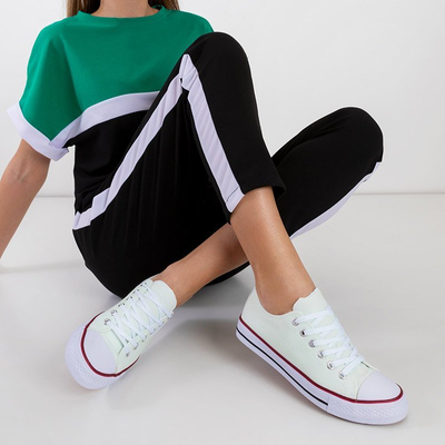 OUTLET Dámske biele tenisky Noenoes - Obuv