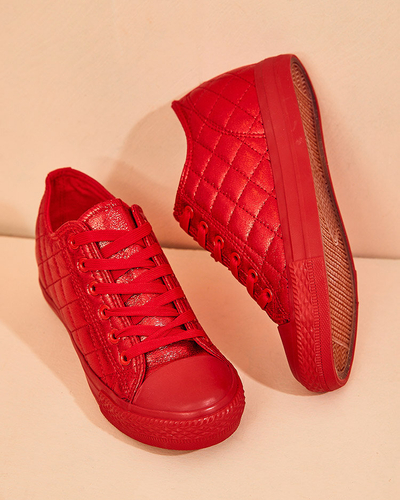 Royalfashion Dámske prešívané tenisky so skrytou kotvou Avvas