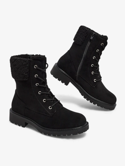 Eko semiš vezani ženski gležnarji Trevolla