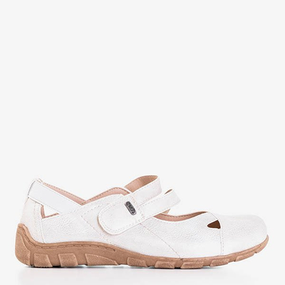 Dámske biele nízke topánky Perte - Obuv