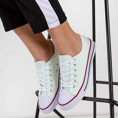 OUTLET Dámske biele tenisky Noenoes - Obuv