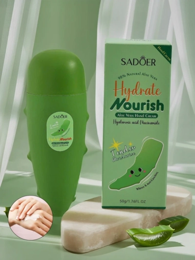 Aurelia Hydratia - Krema za roke Aloe Vera z niacinamidom in hialuronsko kislino 50g