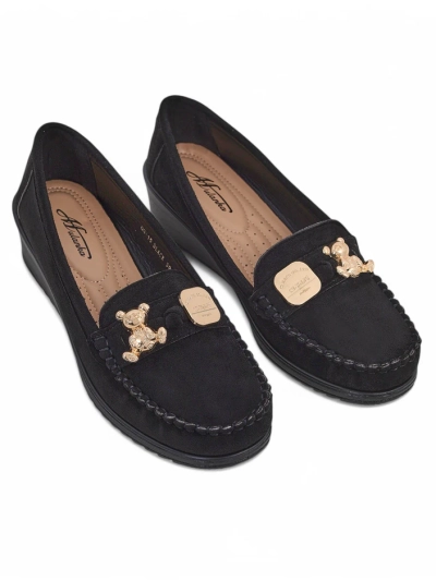 Royalfashion Dámske loafers na nízkej wedge Mollan