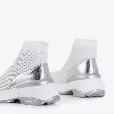 OUTLET Biela vysoká športová obuv značky Lupin - Footwear