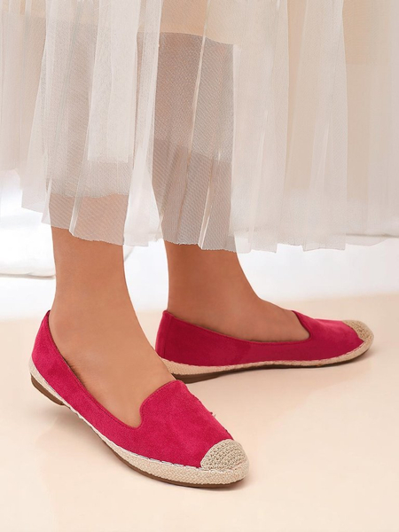 Royalfashion Dámske espadrilky z eko semišu Bombei