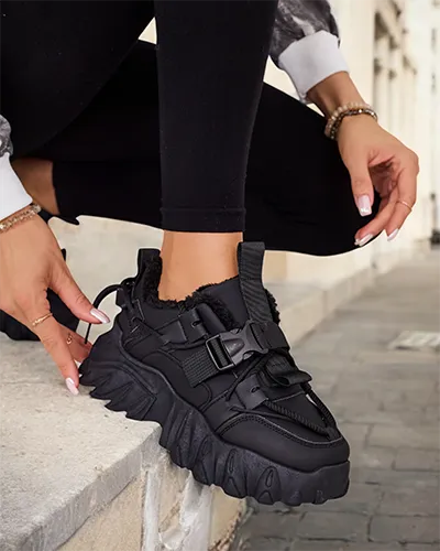 Royalfashion Dámske zateplené tenisky Losgos