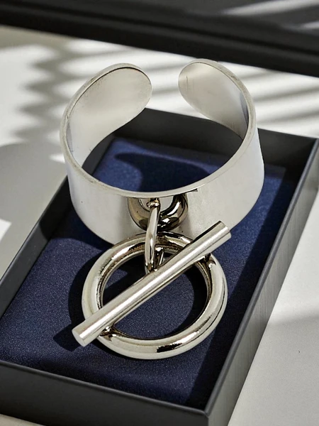 Dolce Vita zapestnica z obročem in okrasnimi obeski