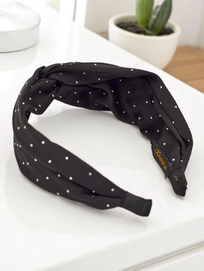 Royalfashion Shine Twist čelenka s kryštálikmi