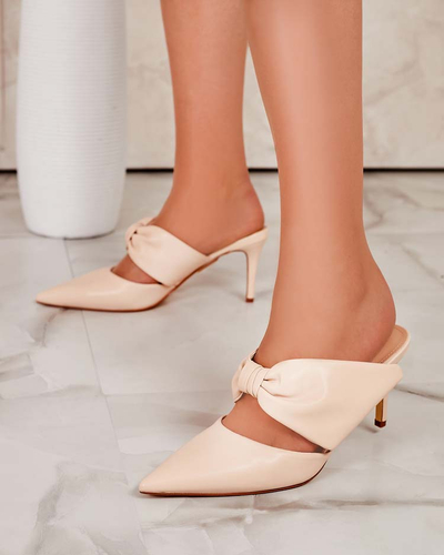 Royalfashion Dámske lodičky Hippi bez podpätku