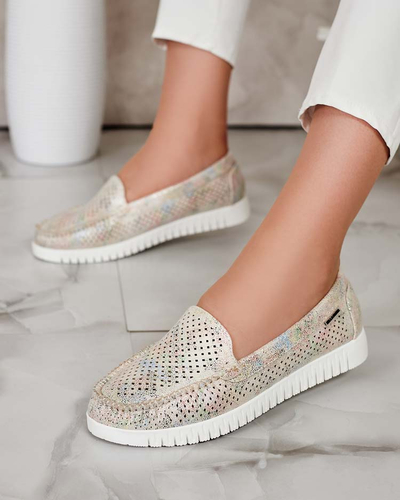 Royalfashion Dámske ažurové mokasíny Nafis