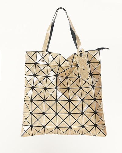 Zlatá dámska brokátová kabelka - Kabelky