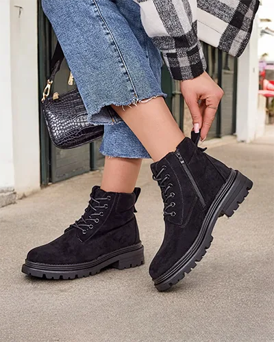 Royalfashion Dámske traperové topánky Savbery