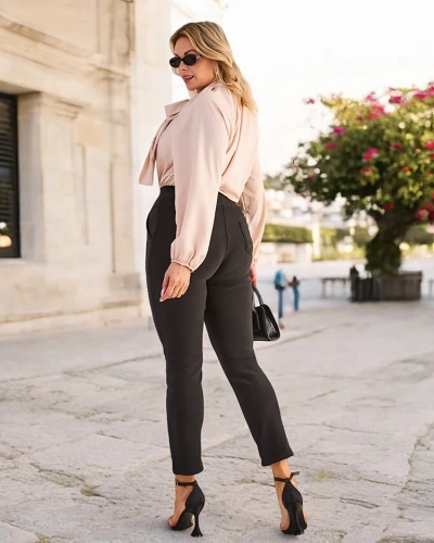Royalfashion Dámske tregínsy so zirkónmi PLUS SIZE