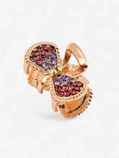 Royalfashion Sponka do vlasov s trblietavými kamienkami Sparkle Twirl