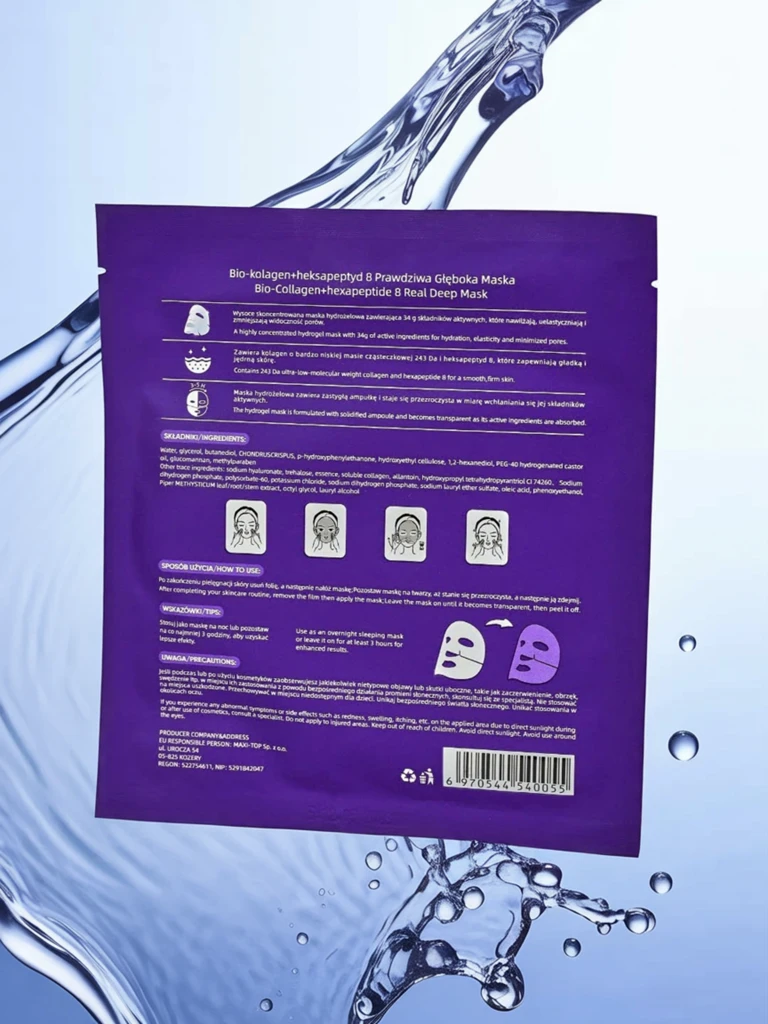 Maska Kallista Collagenum – LUXELUX Bio-Collagen & Hexapeptide 8, 25ml