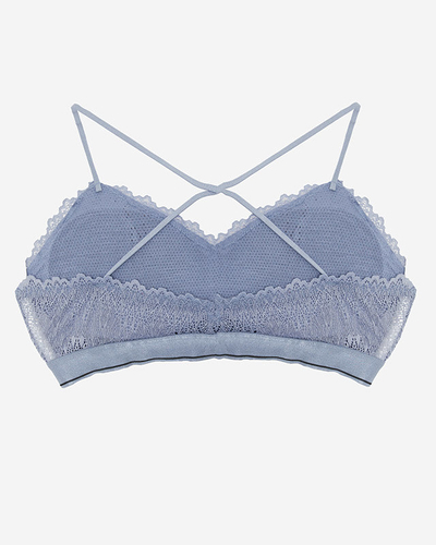 Dámska čipkovaná podprsenka Bralette - spodná bielizeň